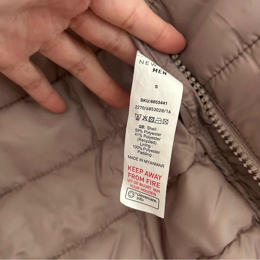 high neck puffer jacket - Picture 8 of 8